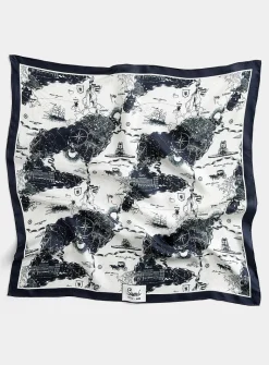 A Grand Voyage pure silk scarf