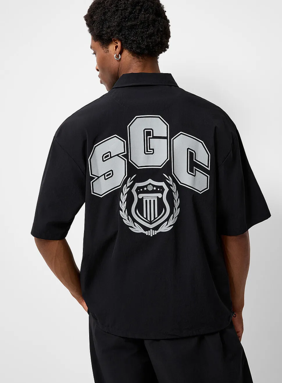 Alec oversized golf polo