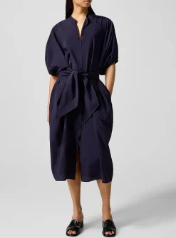 Alger loose dark purple dress