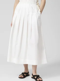 Amalia poplin skirt