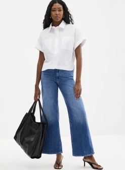 Anessa medium-indigo jean