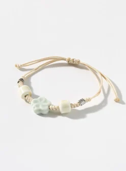 Artistic bead cord bracelet