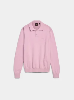 Asac embroidered-signature polo