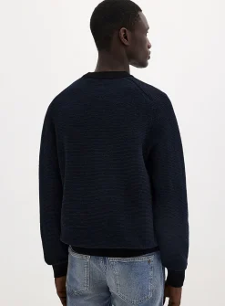 Aspoki two-tone ottoman sweater
