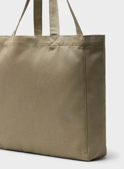 Athene twill fabric tote