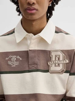 Athletics logo rugby polo