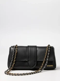 Bambinou leather and chain bag
