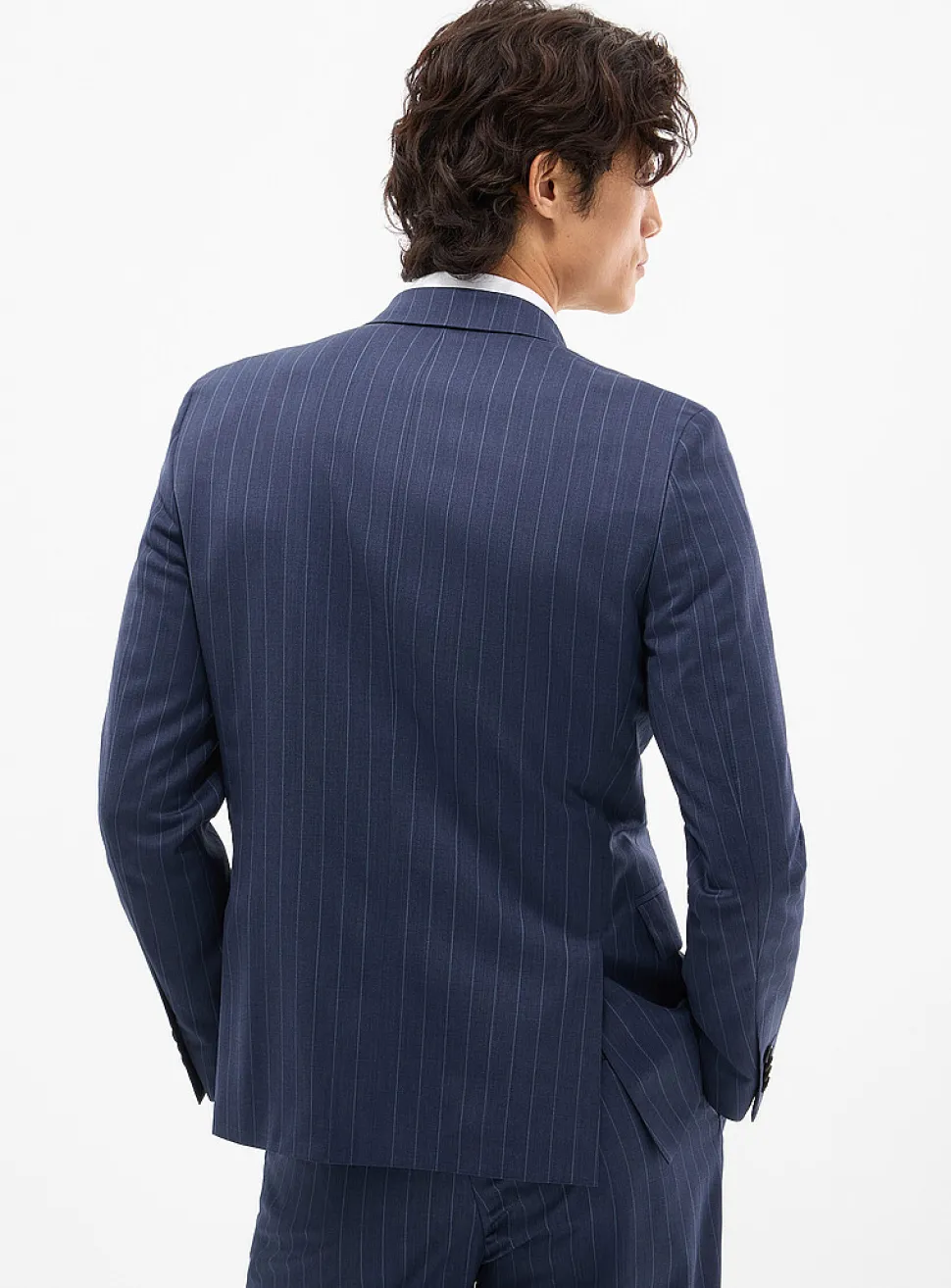 Banker-stripe jacket