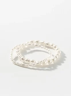 Baroque pearl bracelets