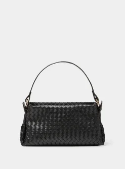 Basketweave evening bag