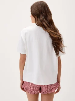 Bathing suit printed T-shirt