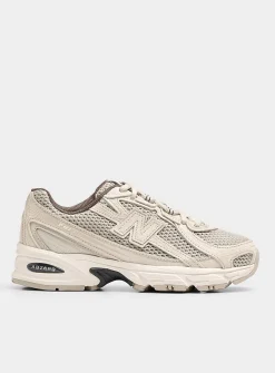 Beige suede U740 sneakers
