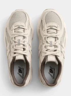 Beige suede U740 sneakers