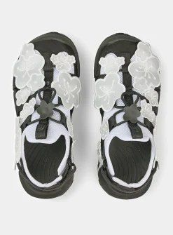 Bekah floral appliqué sandals