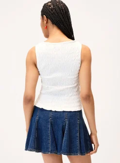 Bella smocked cami