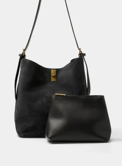Belt-crossbody hobo bag