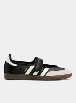 Black and ivory Samba Jane sneakers