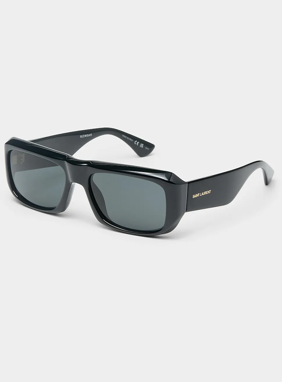 Black rectangular sunglasses