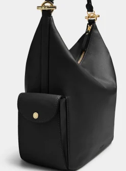 Blaike side pocket large shoulder bag