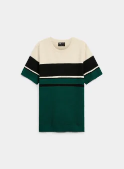 Block-style ottoman sweater