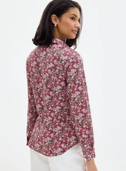 Blooming print shirt