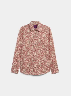 Blooming print shirt