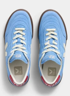 Blue suede Panenka sneakers