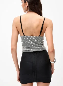 Bodycon bandage miniskirt