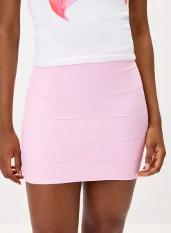 Bodycon bandage miniskirt