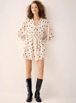 Bohemian chiffon dress
