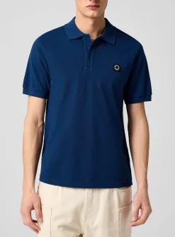 Boke flower patch piqué polo