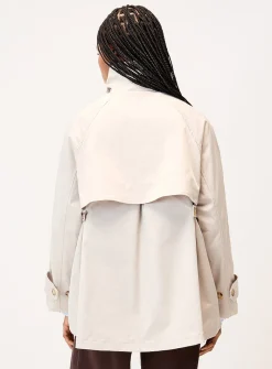 Bonnie A-line trench coat