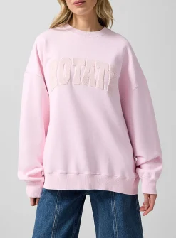 Bouclé logo sweatshirt