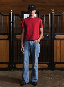 Boxy cropped T-shirt