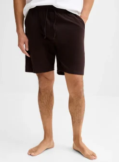Brushed jersey pyjama short