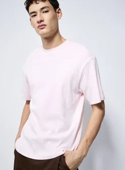 Brushed-jersey T-shirt