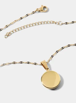 Burberry medallion upcycled chain