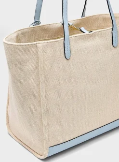 Cameryn embroidered dog tote bag