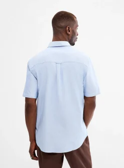 Canine embroidery Oxford shirt
