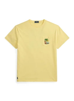 Caribbean embroidery T-shirt