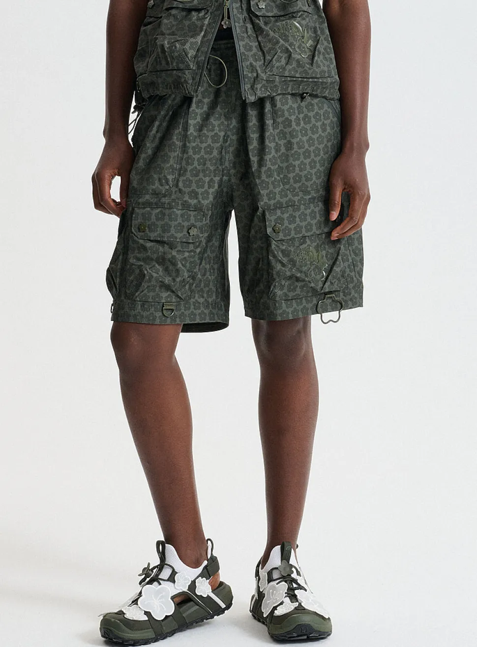 Carla Spectra hybrid legs floral pant