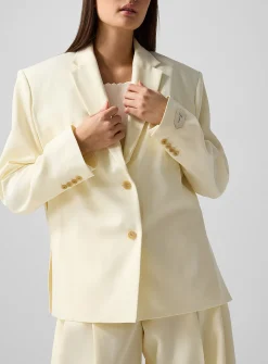 Carrée 100% virgin wool blazer