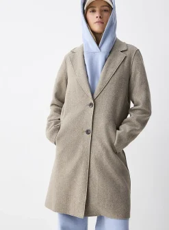 Carrie felted overcoat