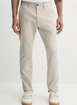 Chambray-like stretch pant