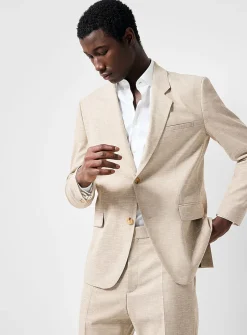 Chambray sand suit