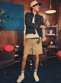 6" chino short