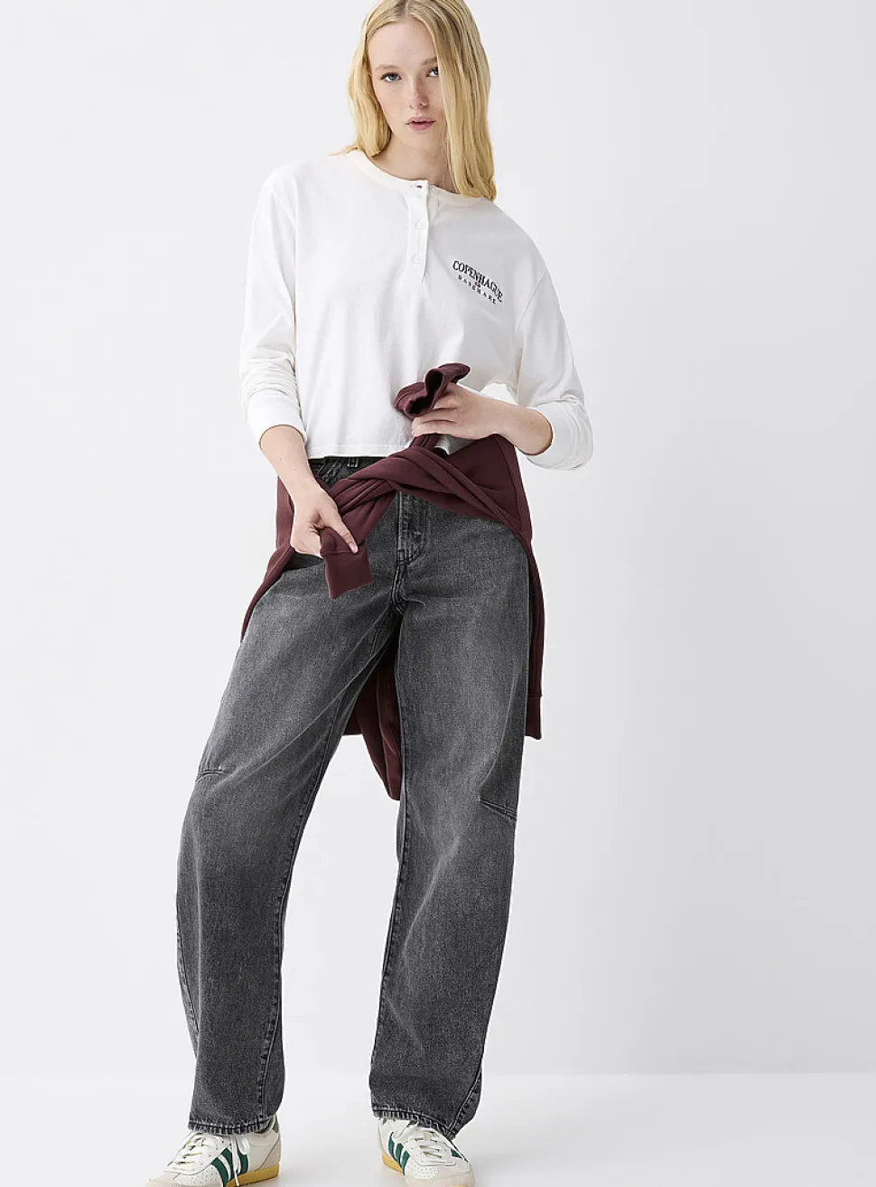 Cinch barrel jean