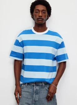 Club-stripe T-shirt