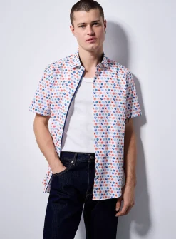 Colourful floral shirt