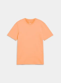 Colourful 100% organic cotton crew-neck T-shirt